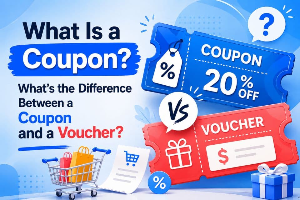 What Is a Coupon? What’s the Difference Between a Coupon and a Voucher?